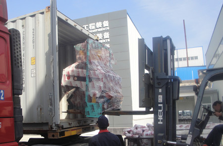 Доставка машин для чистки киноа в Перу