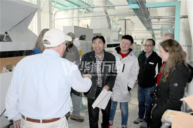 Завод по очистке бобовых