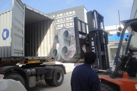 Доставка машин для чистки киноа в Перу