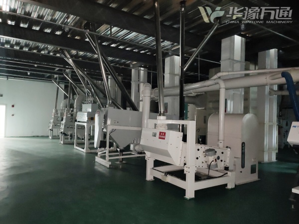 Очистка бобовых культур мощностью 120 тонн в день