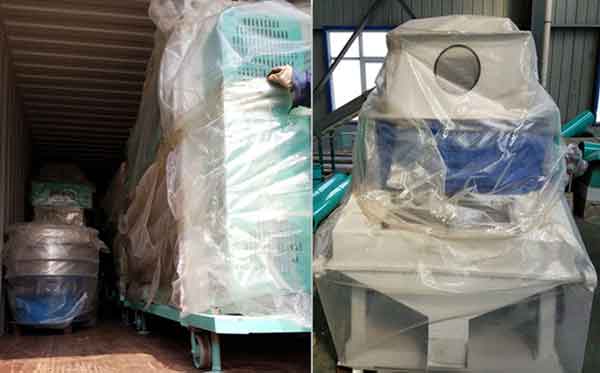 Доставка линии по производству овсяных хлопьев в Южную Америку