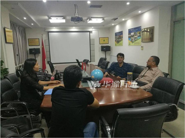 Подписание контракта на установку по очистке чечевицы 40 тонн с клиентами из Бангладеш