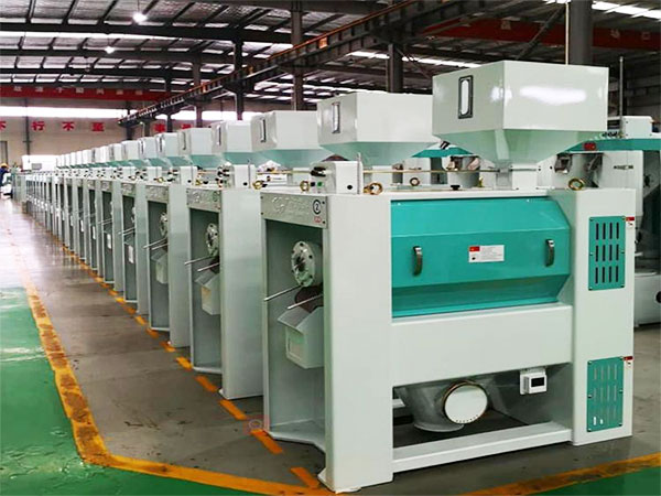 Горизонтальная наждачно-валковая рисовая мельница MNSW