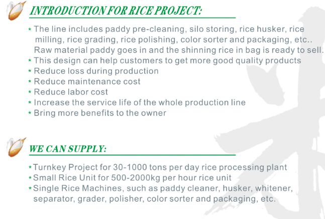 Линия помола риса и линия поставки полуфабриката кукурузной муки в Венесуэлу
