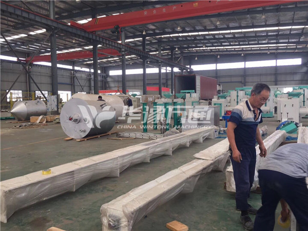 Поставка линии по производству соевого масла 50 т / день в Южную Америку