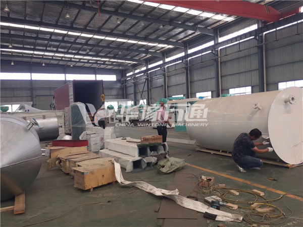 Поставка линии по производству соевого масла 50 т / день в Южную Америку