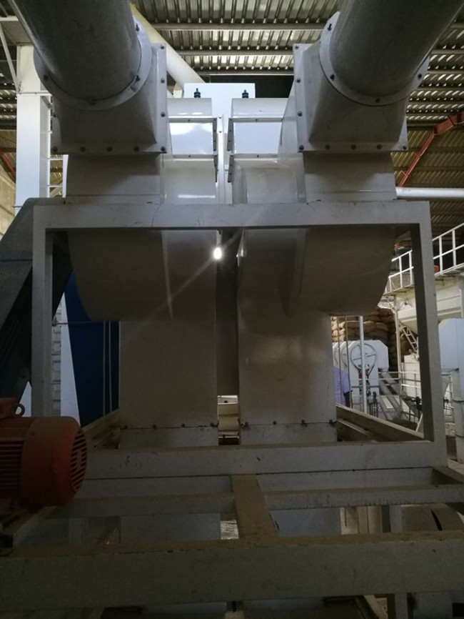 Установка линии очистки кофейных зерен Эфиопия