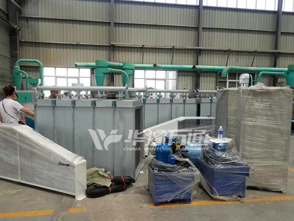 Линия помола риса и линия поставки полуфабриката кукурузной муки в Венесуэлу