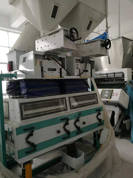 Линия по производству шелушения нута