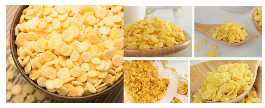 Линия по производству кукурузных хлопьев ГОТОВАЯ ПРОДУКЦИЯ